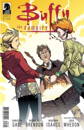 Buffy the Vampire Slayer Season 10 5A published by Dark Horse with cover art by Rebekah Isaacs