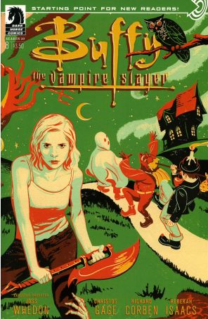 Buffy the Vampire Slayer Season 10 8 published by Dark Horse with cover art by Steve Morris