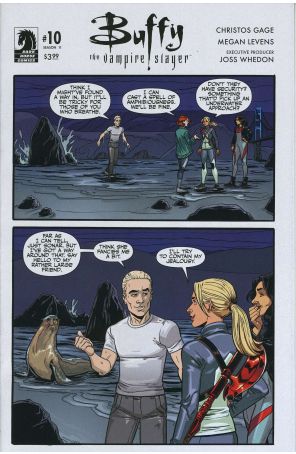 Buffy the Vampire Slayer Season 11 10A published by Dark Horse with cover art by Megan Levens