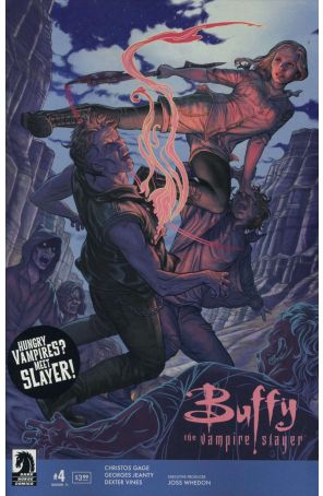 Buffy the Vampire Slayer Season 11 4 published by Dark Horse with cover art by Steve Morris