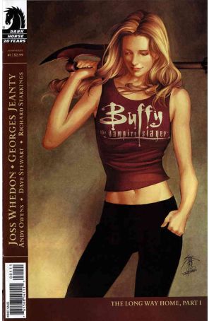 Buffy the Vampire Slayer Season 8 1 published by Dark Horse with cover art by Jo Chen