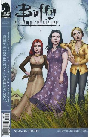 Buffy the Vampire Slayer Season 8 10A published by Dark Horse with cover art by Georges Jeanty