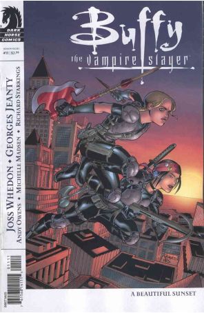 Buffy the Vampire Slayer Season 8 11A published by Dark Horse with cover art by Georges Jeanty
