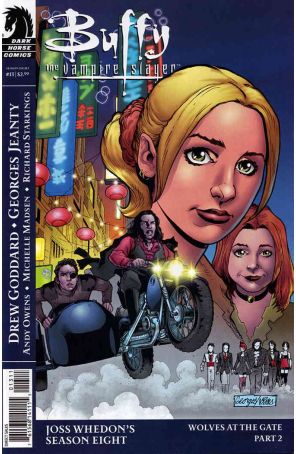 Buffy the Vampire Slayer Season 8 13A published by Dark Horse with cover art by Georges Jeanty