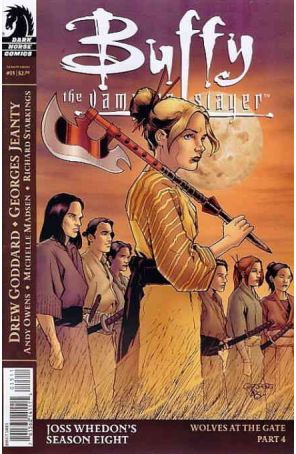 Buffy the Vampire Slayer Season 8 15A published by Dark Horse with cover art by Georges Jeanty