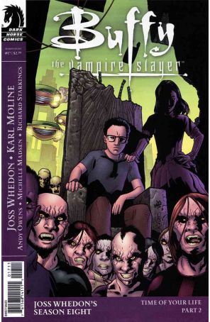 Buffy the Vampire Slayer Season 8 17A published by Dark Horse with cover art by Georges Jeanty
