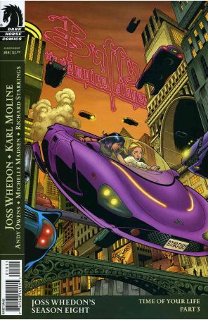 Buffy the Vampire Slayer Season 8 18A published by Dark Horse with cover art by Georges Jeanty