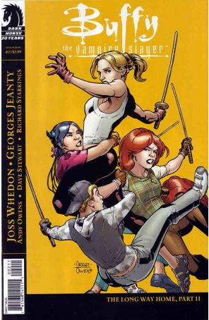 Buffy the Vampire Slayer Season 8 2A published by Dark Horse with cover art by Georges Jeanty