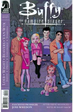 Buffy the Vampire Slayer Season 8 20A published by Dark Horse with cover art by Georges Jeanty
