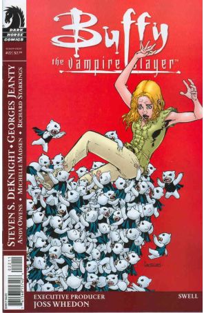 Buffy the Vampire Slayer Season 8 22A published by Dark Horse with cover art by Georges Jeanty