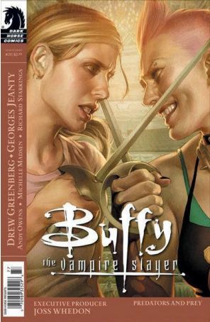 Buffy the Vampire Slayer Season 8 23 (Newsstand) published by Dark Horse with cover art by Jo Chen