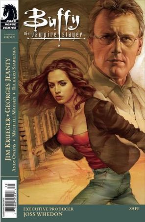Buffy the Vampire Slayer Season 8 24 (Newsstand) published by Dark Horse with cover art by Jo Chen