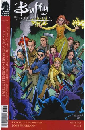 Buffy the Vampire Slayer Season 8 26A published by Dark Horse with cover art by Georges Jeanty
