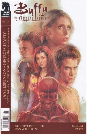 Buffy the Vampire Slayer Season 8 26 (Newsstand) published by Dark Horse with cover art by Jo Chen