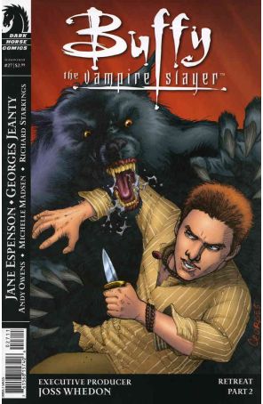 Buffy the Vampire Slayer Season 8 27A published by Dark Horse with cover art by Georges Jeanty