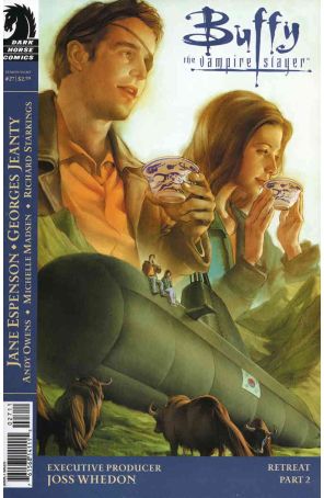 Buffy the Vampire Slayer Season 8 27 published by Dark Horse with cover art by Jo Chen