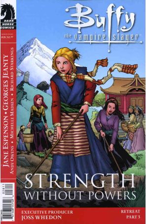 Buffy the Vampire Slayer Season 8 28A published by Dark Horse with cover art by Georges Jeanty