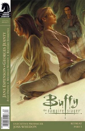 Buffy the Vampire Slayer Season 8 28 (Newsstand) published by Dark Horse with cover art by Jo Chen