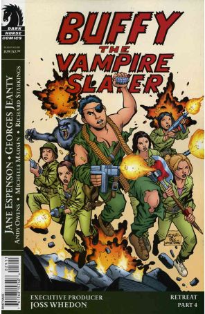 Buffy the Vampire Slayer Season 8 29A published by Dark Horse with cover art by Georges Jeanty
