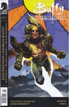 Buffy the Vampire Slayer Season 8 29 (Newsstand) published by Dark Horse with cover art by Massimo Curnevale