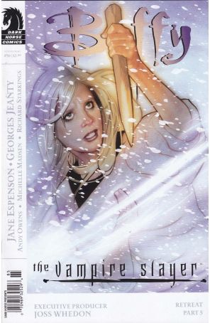 Buffy the Vampire Slayer Season 8 30 (Newsstand) published by Dark Horse with cover art by Adam Hughes