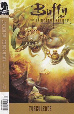 Buffy the Vampire Slayer Season 8 31 (Newsstand) published by Dark Horse with cover art by Jo Chen