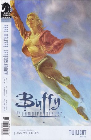 Buffy the Vampire Slayer Season 8 32 (Newsstand) published by Dark Horse with cover art by Jo Chen