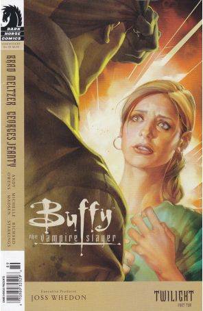 Buffy the Vampire Slayer Season 8 33 (Newsstand) published by Dark Horse with cover art by Jo Chen