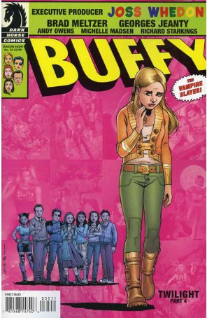 Buffy the Vampire Slayer Season 8 35A published by Dark Horse with cover art by Georges Jeanty