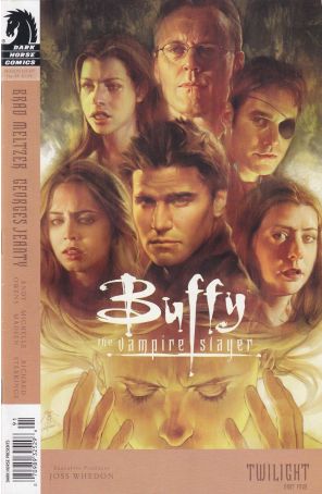 Buffy the Vampire Slayer Season 8 35 (Newsstand) published by Dark Horse with cover art by Jo Chen