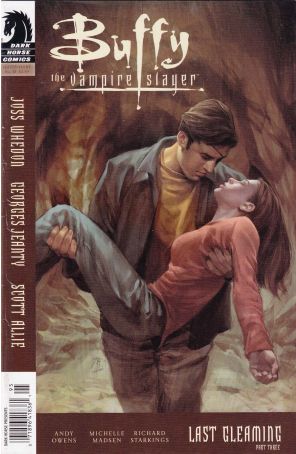 Buffy the Vampire Slayer Season 8 38 (Newsstand) published by Dark Horse with cover art by Jo Chen