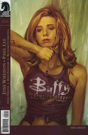 Buffy the Vampire Slayer Season 8 5 published by Dark Horse with cover art by Jo Chen
