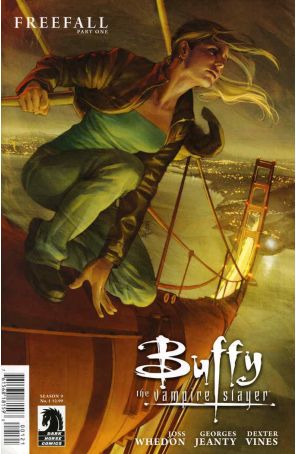 Buffy the Vampire Slayer Season 9 1A published by Dark Horse with cover art by Jo Chen