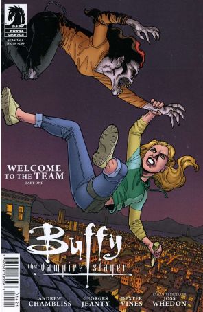 Buffy the Vampire Slayer Season 9 16A published by Dark Horse with cover art by Georges Jeanty