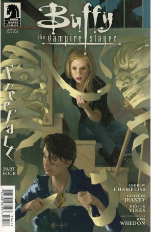 Buffy the Vampire Slayer Season 9 4 published by Dark Horse with cover art by Steve Morris
