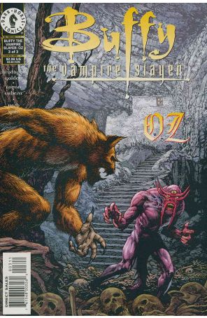 Buffy The Vampire Slayer: Oz 3 published by Dark Horse with cover art by John Totleben