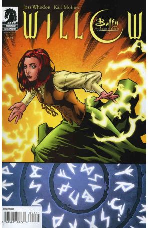 Buffy the Vampire Slayer: Willow 1A published by Dark Horse with cover art by Karl Moline