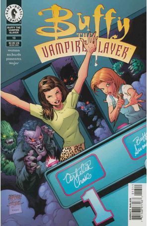 Buffy the Vampire Slayer 13 published by Dark Horse with cover art by Jeff Matsuda