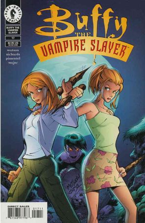 Buffy the Vampire Slayer 17 published by Dark Horse with cover art by Jeff Matsuda