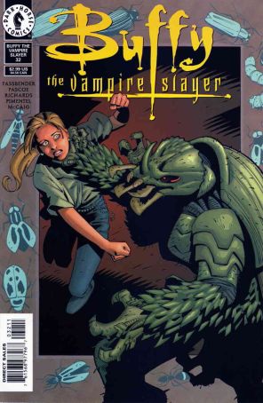 Buffy the Vampire Slayer 32 published by Dark Horse with cover art by Cliff Richards