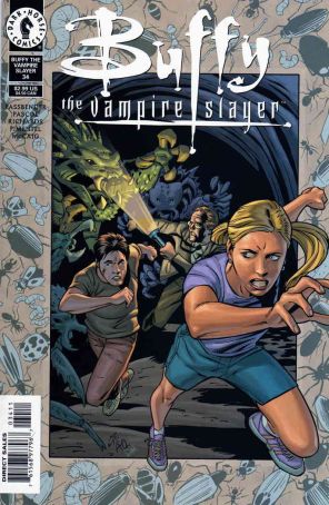 Buffy the Vampire Slayer 34 published by Dark Horse with cover art by Cliff Richards