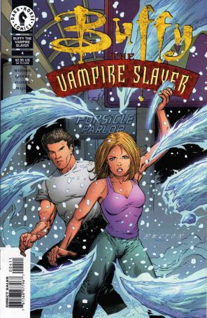Buffy the Vampire Slayer 4 published by Dark Horse with cover art by Hector Gomez