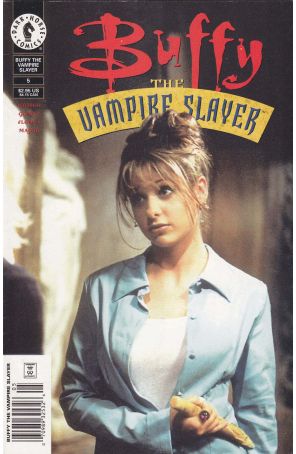 Buffy the Vampire Slayer 5 (Newsstand) published by Dark Horse with cover art by Randy Green