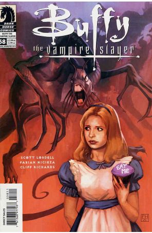 Buffy the Vampire Slayer 58 published by Dark Horse with cover art by Paul Lee