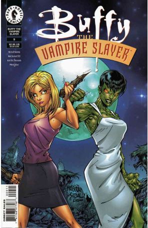 Buffy the Vampire Slayer 9 published by Dark Horse with cover art by Jeff Matsuda
