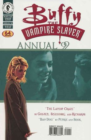 Buffy the Vampire Slayer Annual 1999 published by Dark Horse