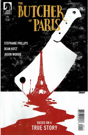 The Butcher of Paris 1 published by Dark Horse with cover art by Dave Johnson