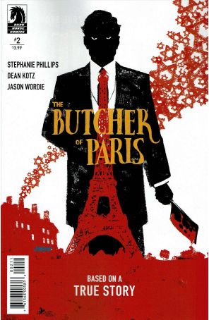 The Butcher of Paris 2 published by Dark Horse with cover art by Dave Johnson