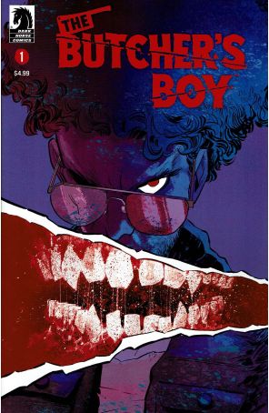 The Butcher's Boy 1 published by Dark Horse with cover art by Justin Greenwood
