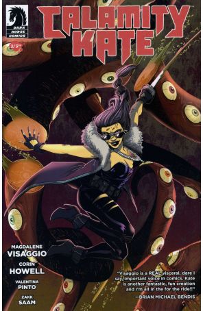 Calamity Kate 2A published by Dark Horse with cover art by Corin Howell